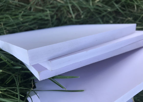 Furniture Industry Expanded PVC Foam Board Screen Printing High Strength